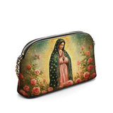 Catholight Roses of Guadalupe Leather Crossbody Bag