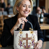 Catholight Faith & Florals Lady Leather Bag