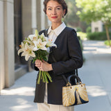 Catholight Our Lady’s Eternal Glow Lady Leather Bag