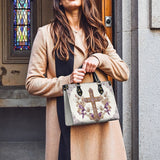 Catholight  Faith & Florals Leather Bag