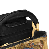 Catholight Sacred Heart of Divine Love Leather Satchel Bag