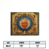 Catholight Sacred Heart of Divine Love Men's Wallet