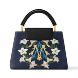 Catholight Crown Of Grace Leather Satchel Bag