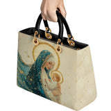 Catholight Divine Mother’s Embrace Lady Leather Bag