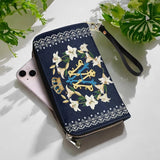 Catholight  Crown Of Grace Leather Wallet Purse