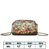 Catholight Halo Of Roses Leather Crossbody Bag