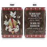 Catholight The Bishop's Grace Bible Cover