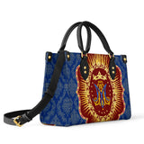 Catholight Marian Crown Emblem Leather Bag