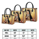 Catholight  The Little Flower of Grace Leather Bag