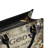 Catholight  Faithful Blossom Leather Bag