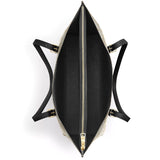 Catholight The Ave Maria Pattern Leather Tote Bag