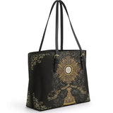 Catholight The Corpus Christi Elegance Leather Tote Bag