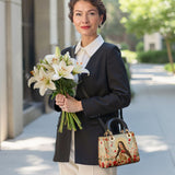 Catholight Little Flower Lady Leather Bag