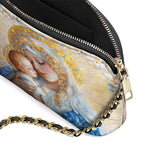 Catholight Divine Grace and Serenity Leather Crossbody Bag