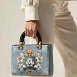 Catholight Sacred Devotion Lady Leather Bag