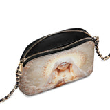 Catholight Eucharistic Grace Leather Crossbody Bag