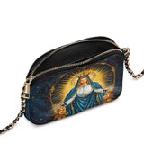 Catholight Celestial Devotion Leather Crossbody Bag