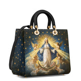 Catholight The Queen of Heaven Lady Leather Bag