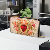 Catholight  Sacred Heart of Grace Leather Wallet Purse