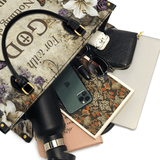 Catholight  Faithful Blossom Leather Bag