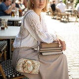 Catholight Virgin Mary's Grace Leather Crossbody Bag