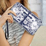 Catholight The Cross Amidst Blooming Faith - Leather Wallet Purse