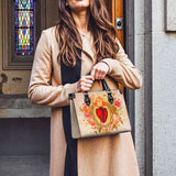 Catholight  Sacred Heart of Grace Leather Bag