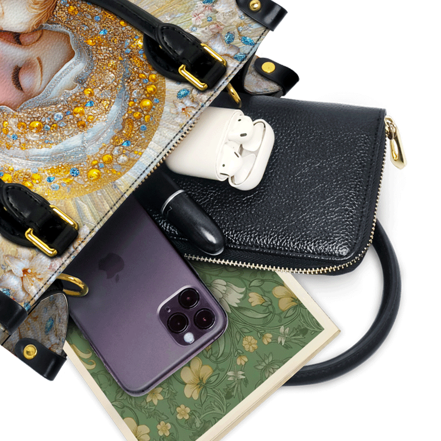 Catholight  Divine Grace and Serenity Leather Bag