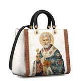 Catholight Saint Peter Reverence Lady Leather Bag