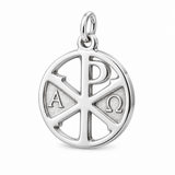 Catholight Chi Rho - Alpha and Omega Charm