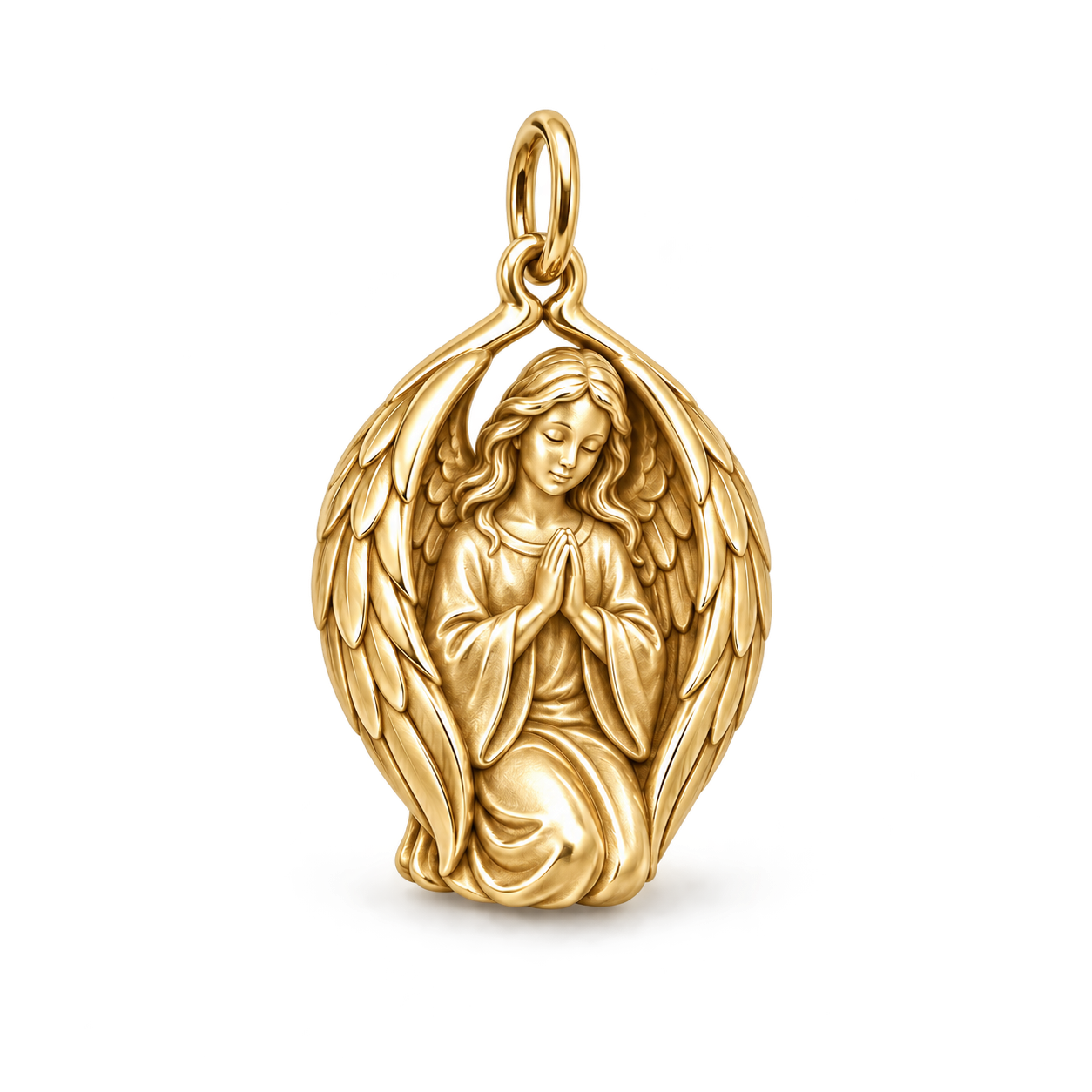 Catholight Guardian Angel - Wings of Peace Charm