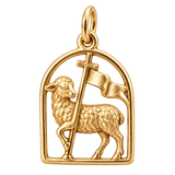 Catholight Lamb of God - Banner of Victory Charm