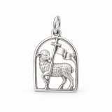 Catholight Lamb of God - Banner of Victory Charm