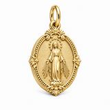 Catholight Miraculous Medal Marian Monogram Charm