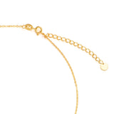 Catholight Miraculous Medal and Crucifix Necklace in Gold Vermeil