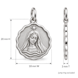 Catholight Our Lady Star of the Sea - Guiding Hope Charm