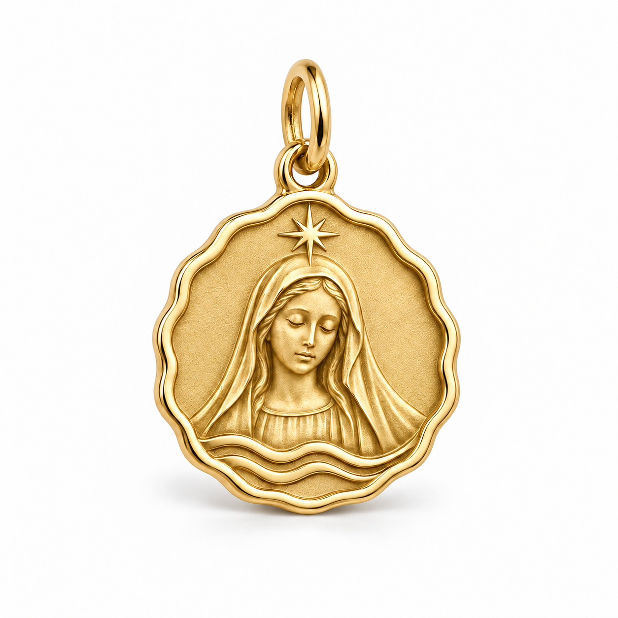 Catholight Our Lady Star of the Sea - Guiding Hope Charm