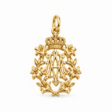 Catholight Queen of Heaven Marian Lily Charm