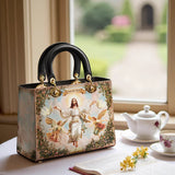 Catholight In God We Trust Lady Leather Bag