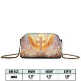 Catholight Dove of Peace Leather Crossbody Bag