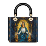 Catholight Celestial Devotion Lady Leather Bag