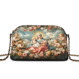 Catholight Halo Of Roses Leather Crossbody Bag