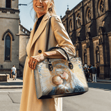 Catholight  Divine Grace and Serenity Leather Bag