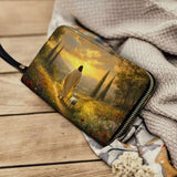 Catholight  Divine Light and Love Leather Wallet Purse