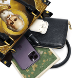 Catholight  Saint Nicholas The Patron of Generosity Leather Bag