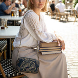 Catholight Everlasting Life Leather Crossbody Bag