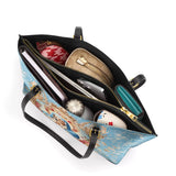 Catholight Our Lady of Grace Leather Tote Bag