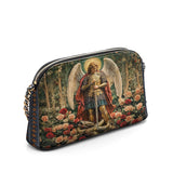 Catholight Archangel's Triumph Leather Crossbody Bag