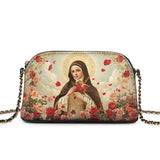 Catholight Little Flower Leather Crossbody Bag