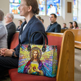 Catholight Sacred Grace Glow Leather Bag